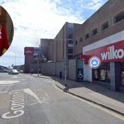 The Wilko store on Gordon Road in Lowestoft that is set to close next week. Inset: Mayor of Lowestoft, Sonia Barker. Picture: Google Images