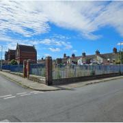 The playground of the former Fen Park School site on Lovewell Road, Lowestoft. Picture:
