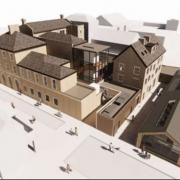 A south east view of the proposed plans for the former Post Office in Lowestoft. Picture: Chaplin Farrant/East Suffolk Council