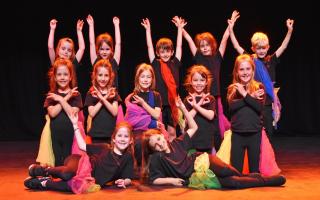Pupils from The Limes Academy in Lowestoft in rehearsals for the Commonwealth Dance showcase 2022.