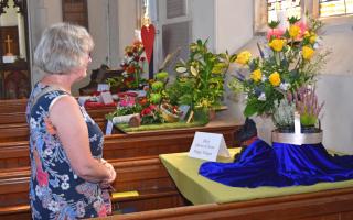 Somerleyton Church flower festival 2023. Picture Mick Howes
