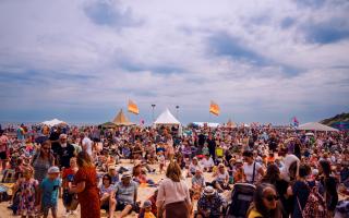 Large crowds at First Light Festival 2023. Picture: Mykola Romanovsky