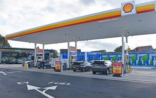 New facilities at the 24-hour Shell fuel and EV Power station on Normanston Drive, Oulton Broad in Lowestoft. Picture: Mick Howes