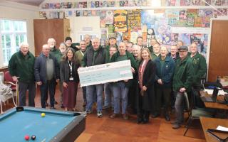 A funding boost for Lowestoft Men's Shed. Picture: East Suffolk Council