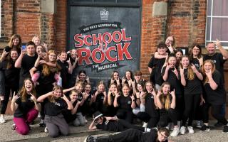 Young people in Lowestoft are taking on Andrew Lloyd Webber's School of Rock