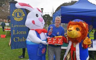 The Lowestoft Lions Easter Egg Trail 2024 was hailed a success. Picture: Mick Howes